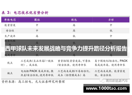 西甲球队未来发展战略与竞争力提升路径分析报告